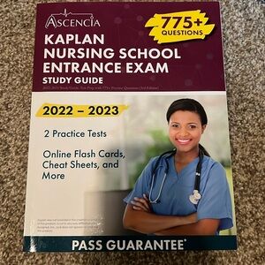 Kaplan Nursing School Entrance Exam Study Guide
